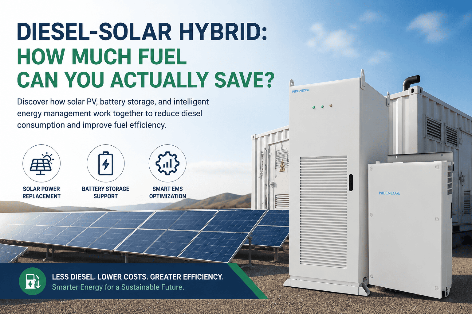 Diesel-Solar Hybrid System